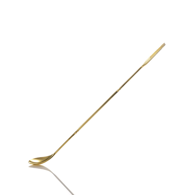WADASUKE Line Bar Spoon S Gold [240mm]