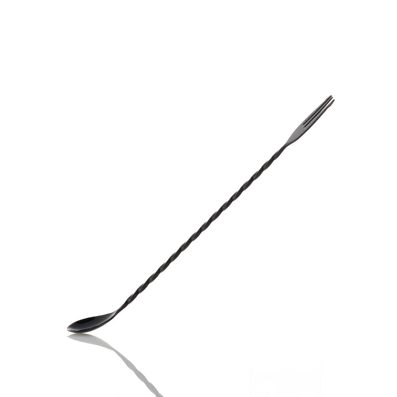 YUKIWA Bar Spoon Twist 24.5 S Glossy Black [245mm]