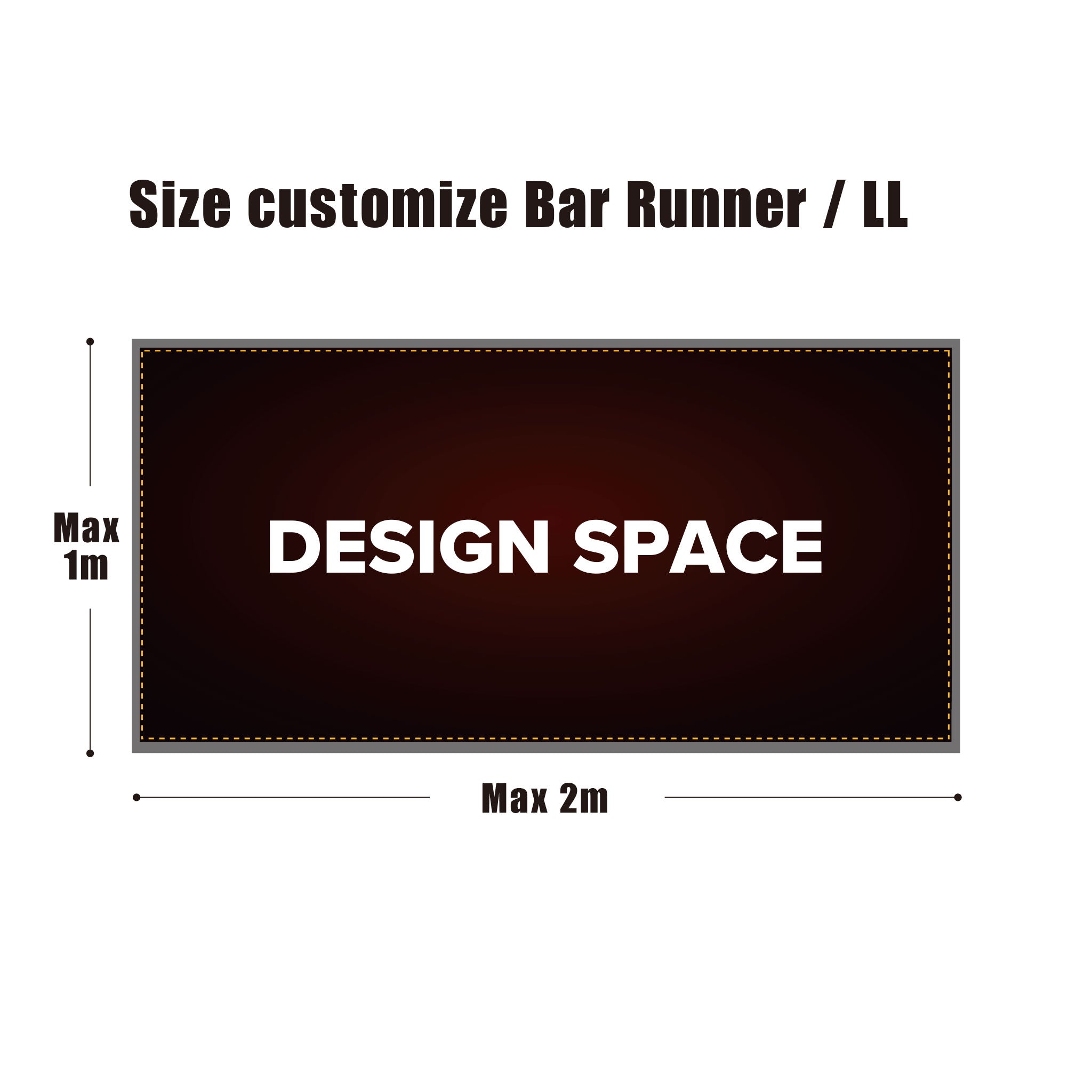 Personalised Tiki Bar Mat / Runner - Add Your Name - Foto 5