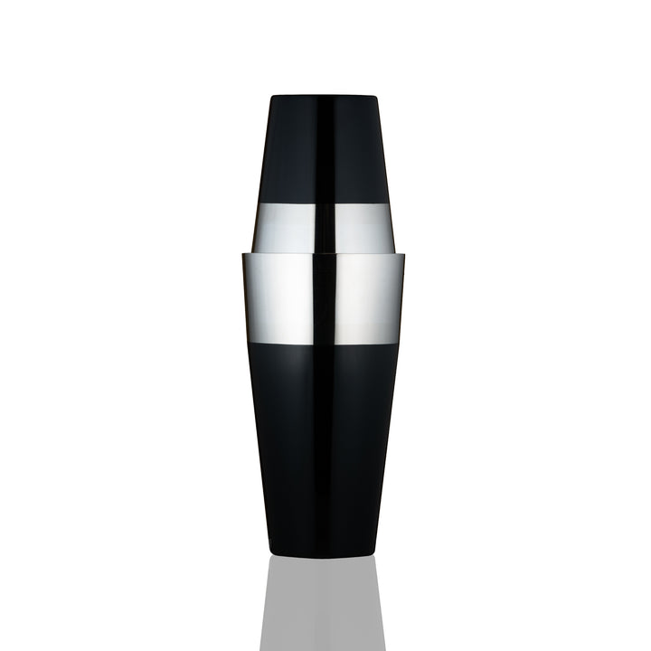 YUKIWA U.S Boston Shaker St. St. Black - Japanese Lacquer Edition[800ml]