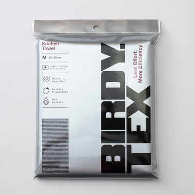BIRDY.TEX Kitchen Towel M size [matte gray]