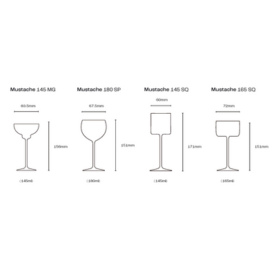 Sip and Guzzle 小鬍子 145 SQ [145ml]