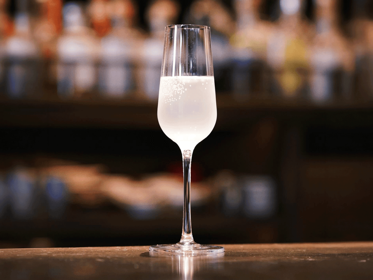 Drinks served in SIP AND GUZZLE SUNAO glasses