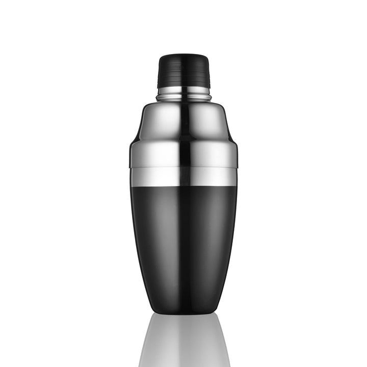 YUKIWA Cocktail Shaker A Black - Japanese Lacquer Edition [500ml]