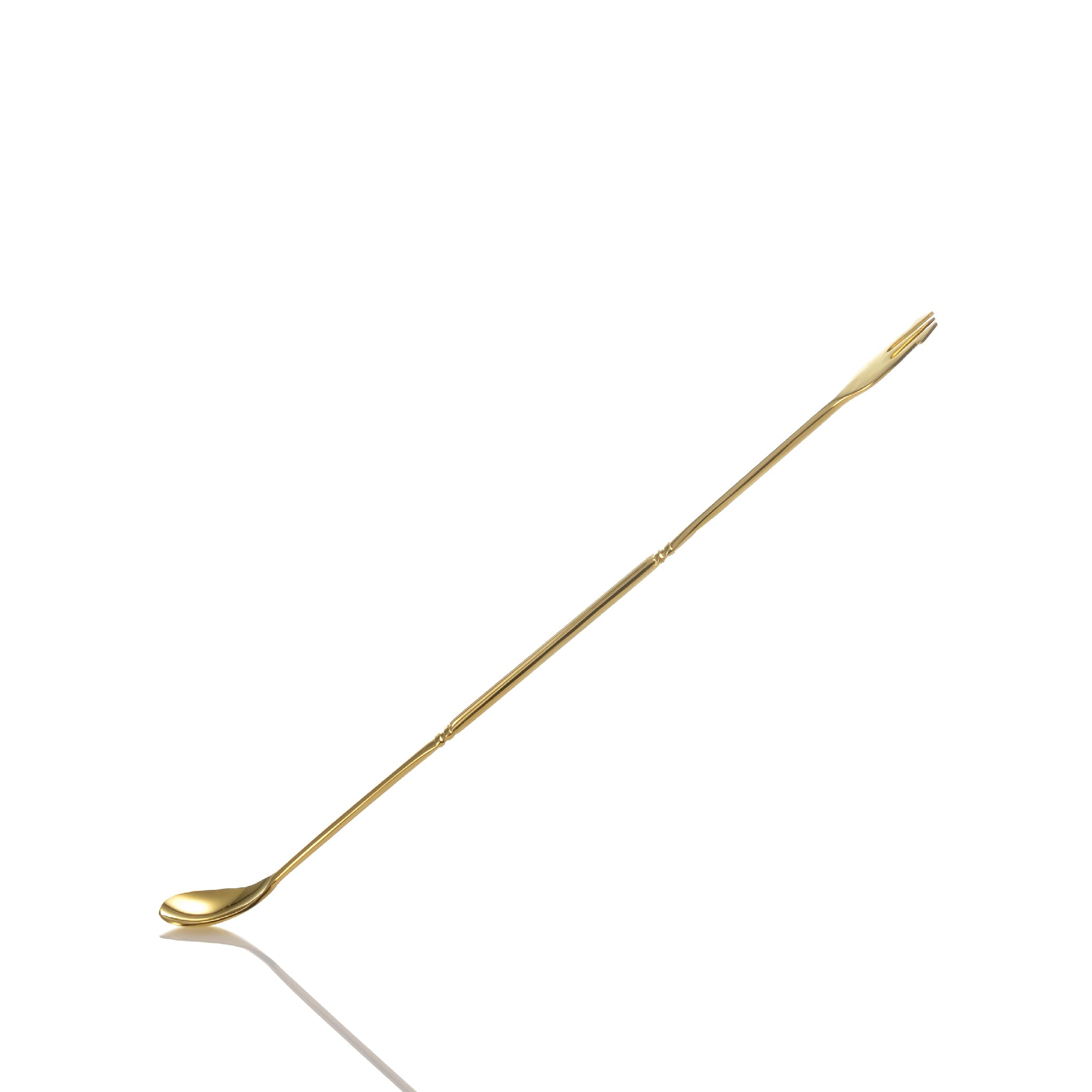 WADASUKE Line Bar Spoon L Gold [315mm] – BAR TIMES STORE_en