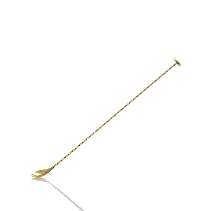 YUKIWA Bar Spoon Twist with Metal Size L Gold [355mm]