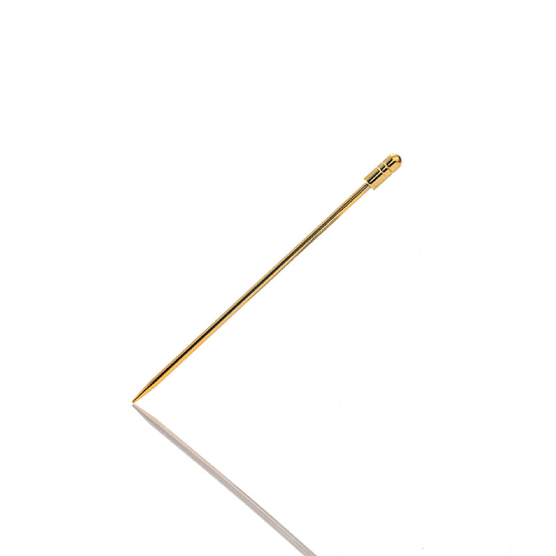 Cocktail-Pin-80mm-Round-Pole-Gold