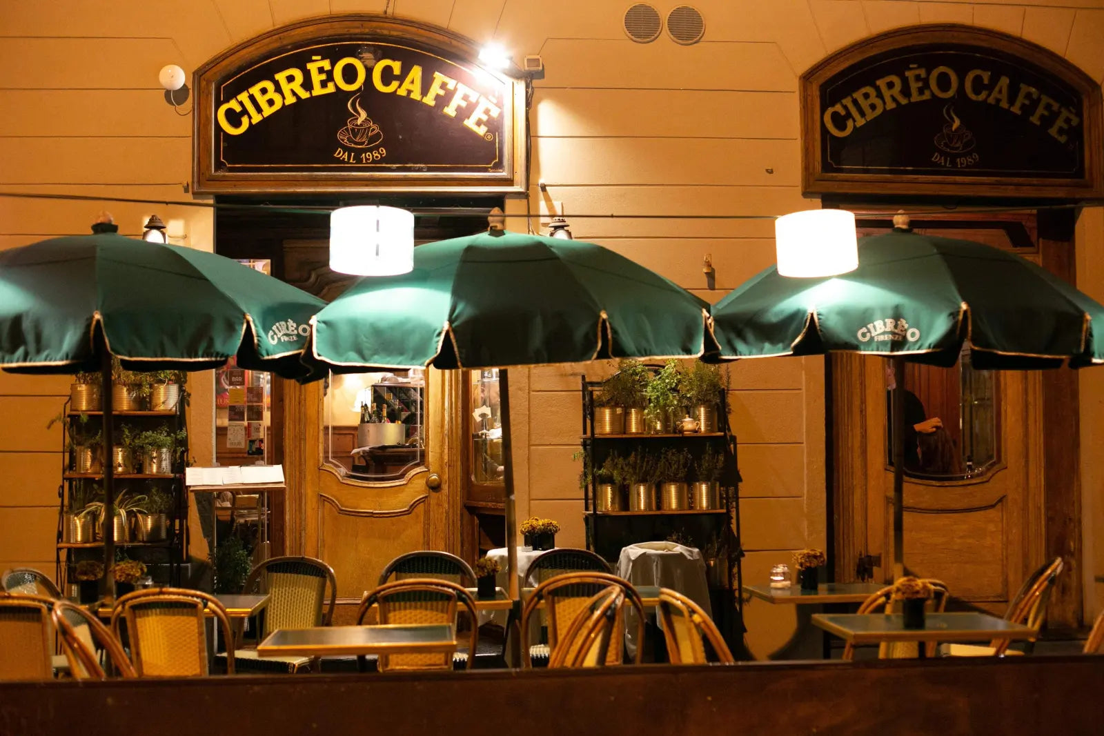 Exterior of Cibrèo Caffè in Florence.